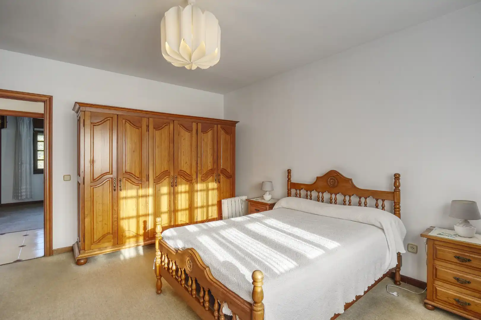 Bedroom of Houses for sale in Brión  with Heating, Private garden and Terrace