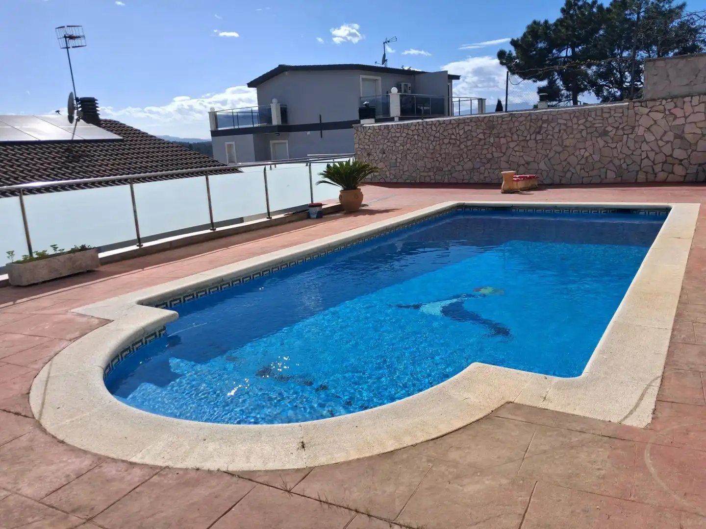 Swimming pool of Houses for sale in Vidreres  with Heating, Private garden and Swimming Pool