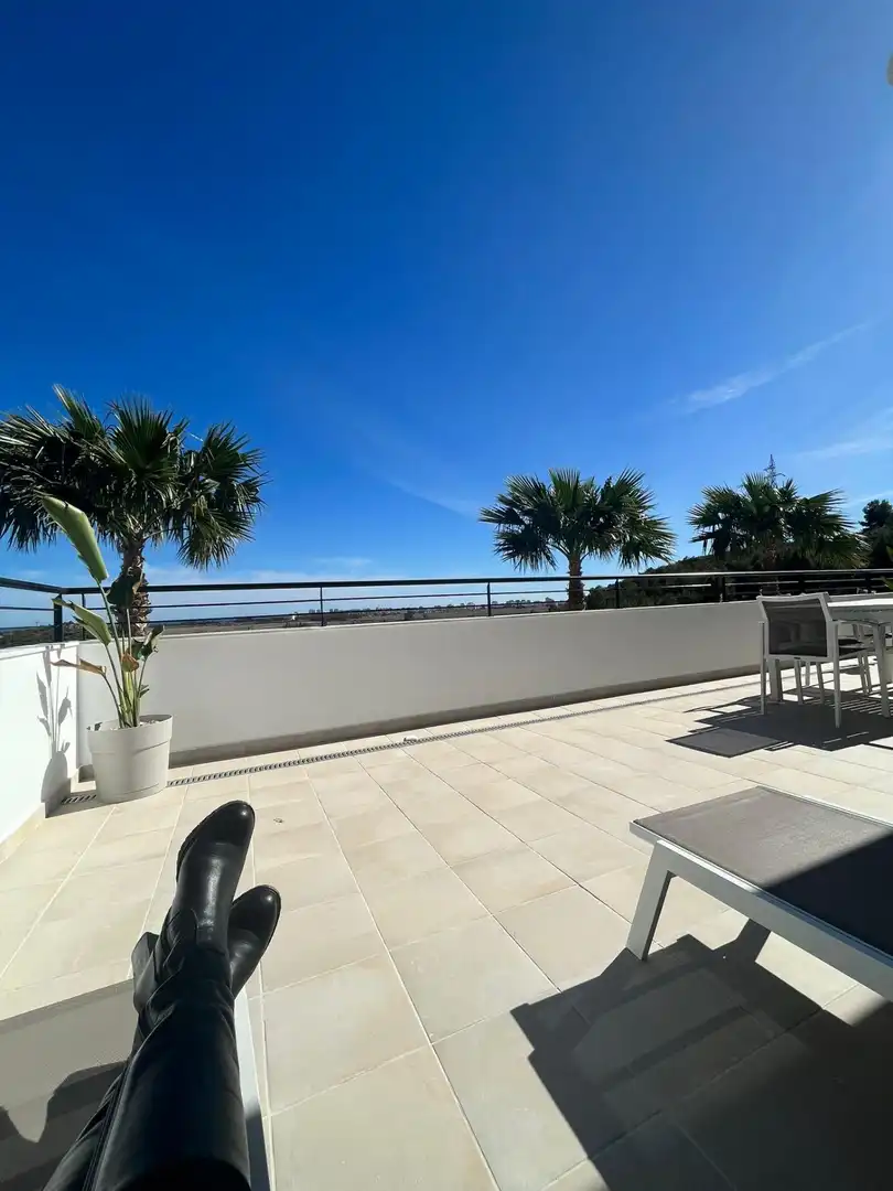Terrassa de Apartament en venda en Xeresa amb Aire condicionat, Calefacció i Jardí privat