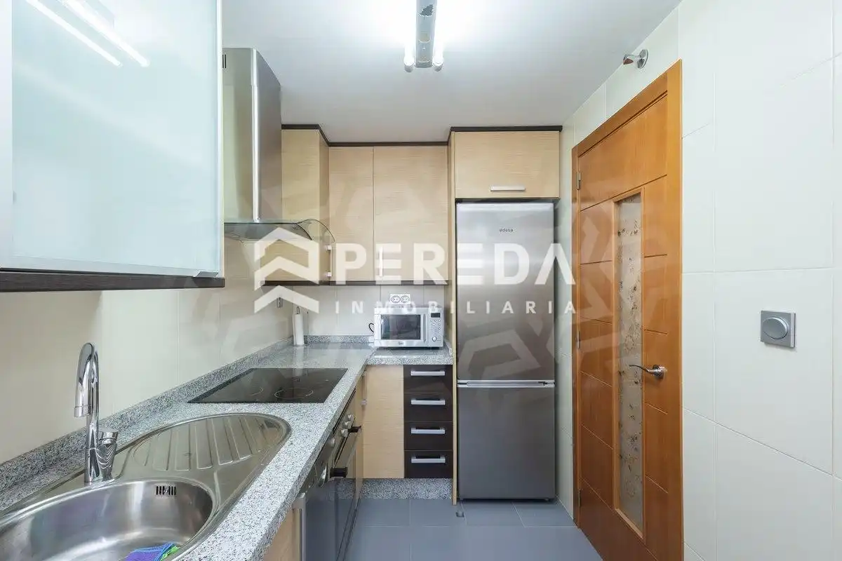 Kitchen of Apartments for sale in Roquetas de Mar  with Terrace, Furnished and Community pool