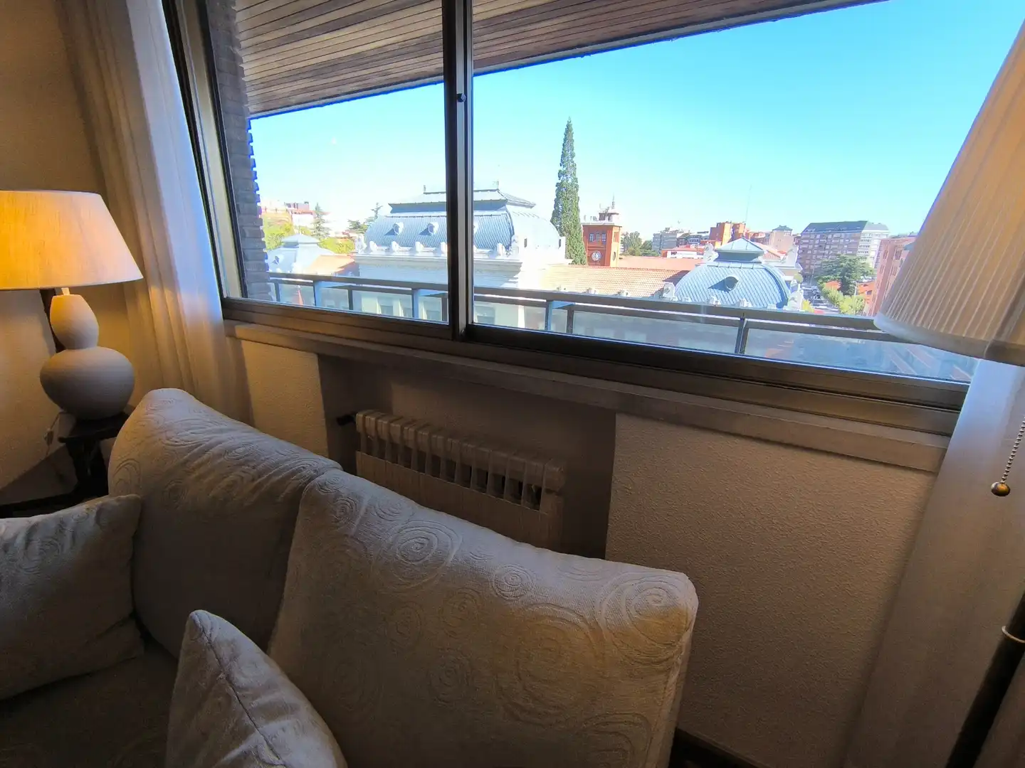 Schlafzimmer von Wohnung zum Verkauf in Palencia mit Heizung, Terrasse und Ofen