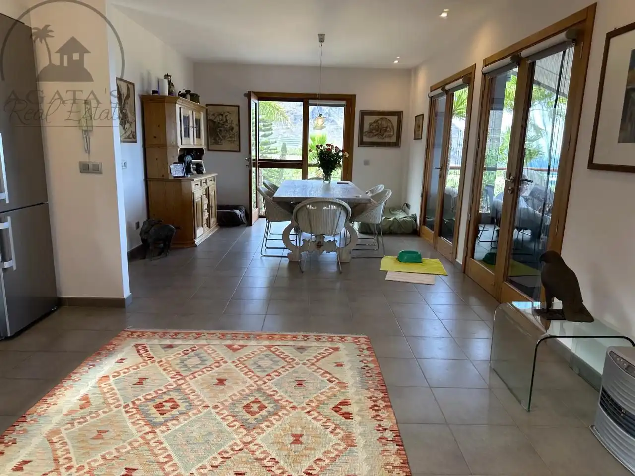 Menjador de Casa o xalet en venda en Buenavista del Norte amb Jardí privat i Terrassa