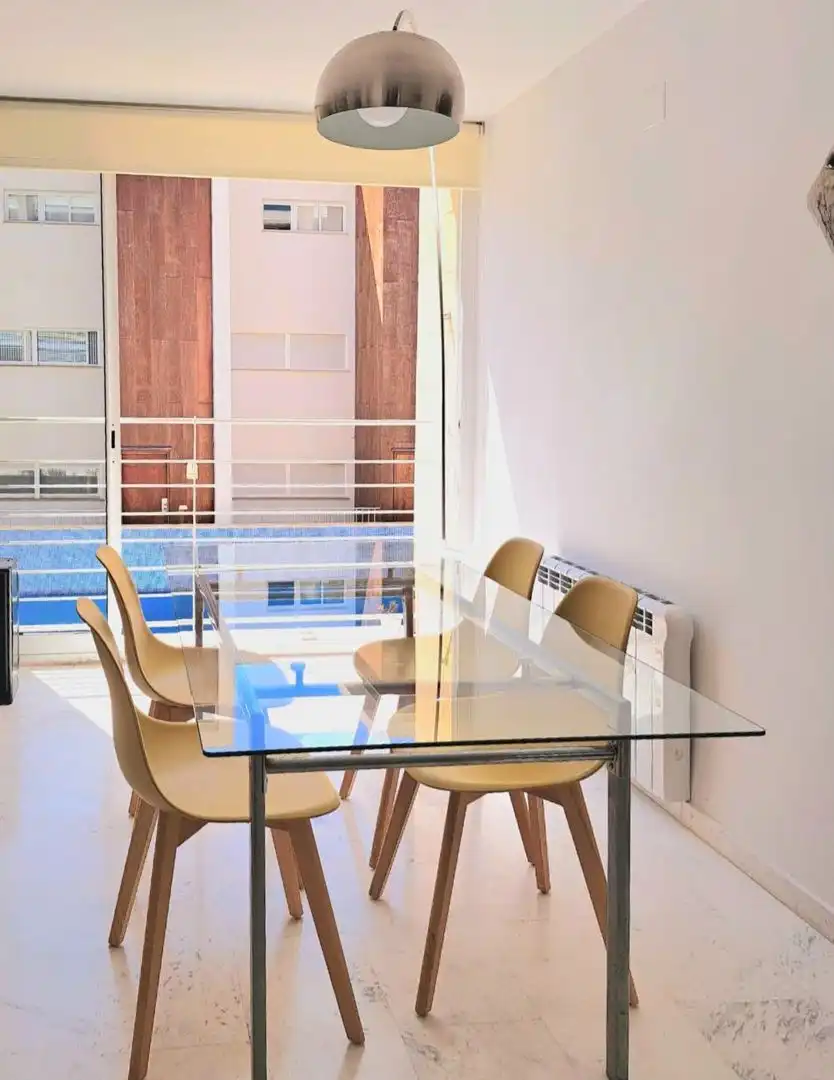 Menjador de Apartament en venda en Jávea / Xàbia amb Aire condicionat, Jardí privat i Traster