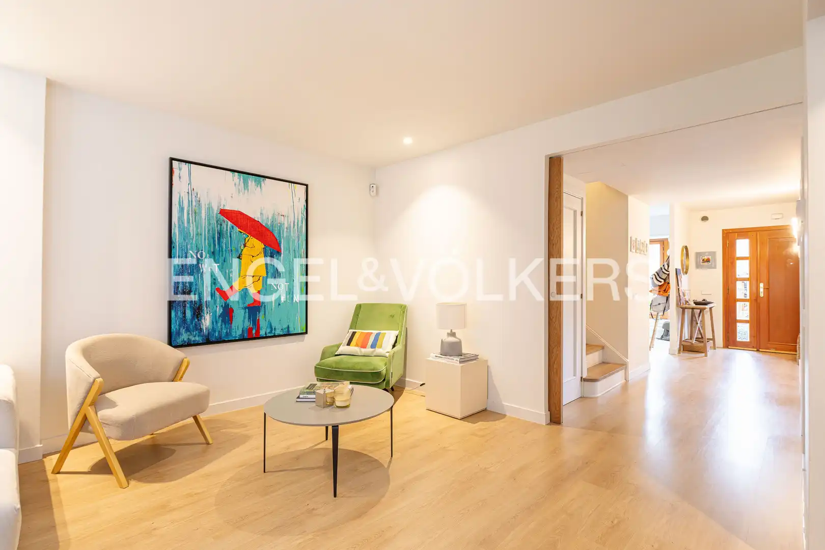 Sala d'estar de Casa o xalet en venda en Majadahonda amb Aire condicionat, Calefacció i Jardí privat