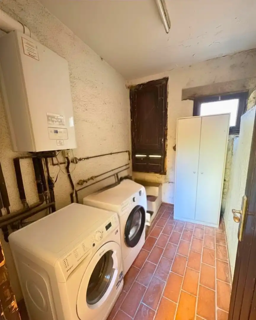Cuina de Casa o xalet en venda en Vilajuïga amb Calefacció, Terrassa i Moblat