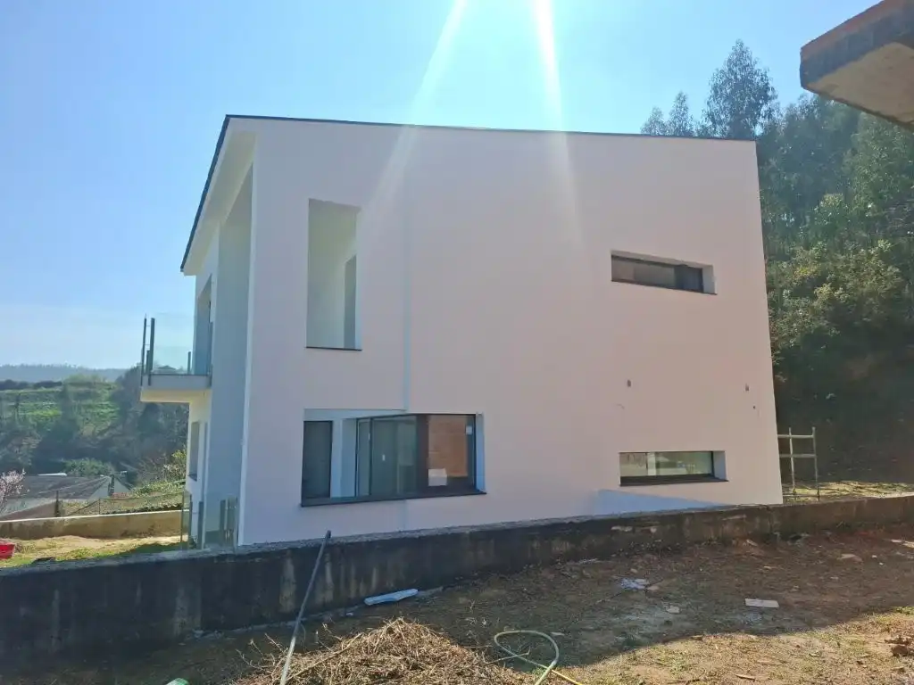 Vista exterior de Casa o xalet en venda en Foz amb Jardí privat, Terrassa i Traster