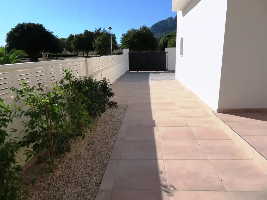 Terraza de Casa o chalet en venta en Els Poblets con Aire acondicionado, Calefacción y Jardín privado