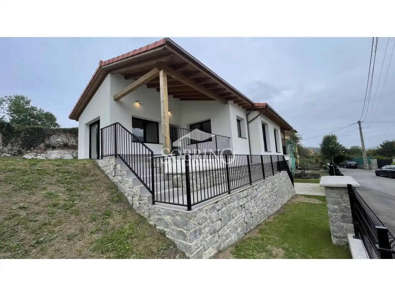 Exterior view of Houses for sale in Llanes  with Heating, Private garden and Terrace