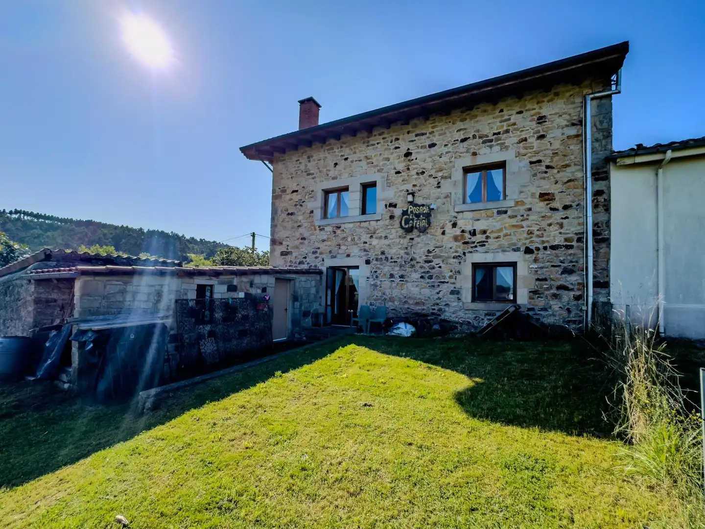 Vista exterior de Casa o xalet en venda en Polanco amb Calefacció, Jardí privat i Terrassa