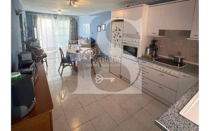 Kitchen of Flat for sale in La Oliva  with Terrace and Furnished