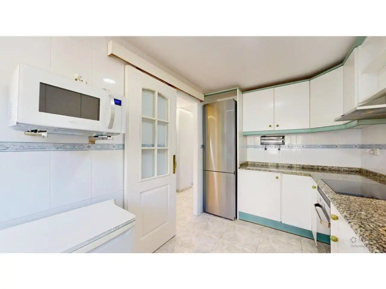 Kitchen of Flat for sale in Cullera  with Air Conditioner, Private garden and Terrace