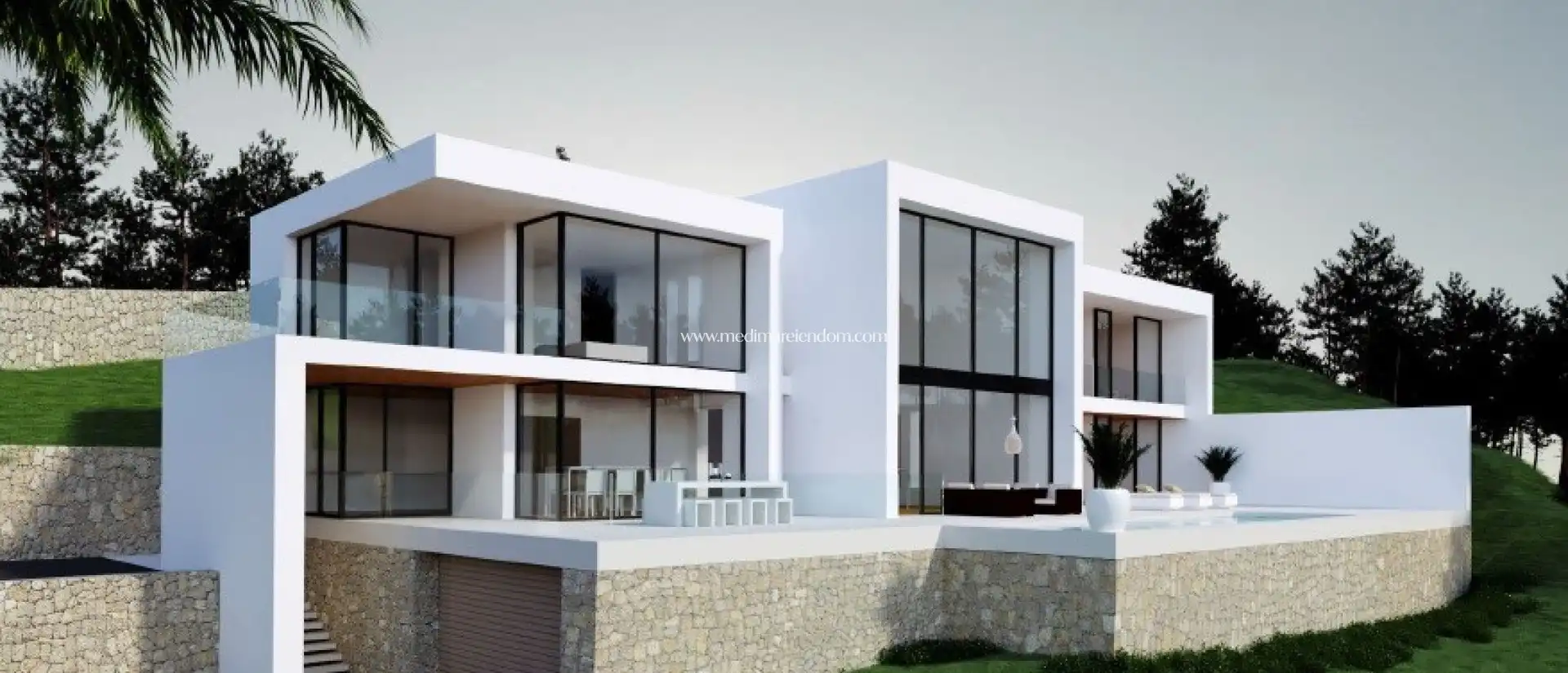 Exterior view of Houses for sale in Jávea / Xàbia