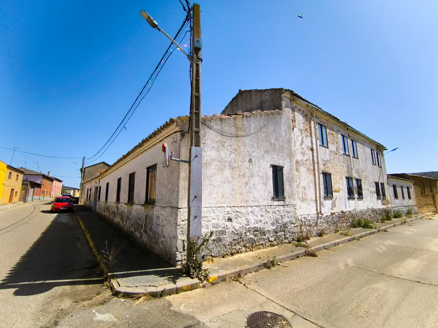 Vista exterior de Casa o xalet en venda en Meneses de Campos amb Jardí privat i Traster