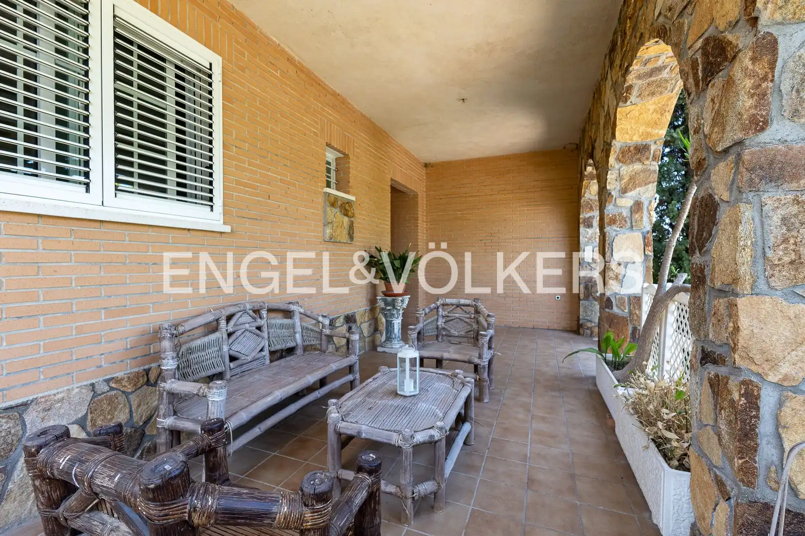 Terraza de Casa o chalet en venta en Móstoles con Calefacción, Jardín privado y Parquet