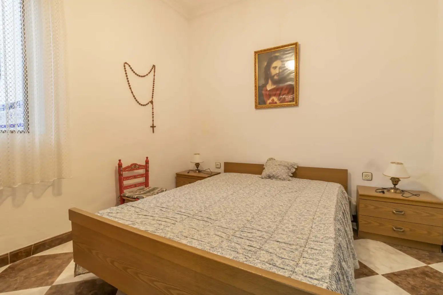 Schlafzimmer von Einfamilien-Reihenhaus zum Verkauf in Brenes mit Terrasse, Möbliert und Balkon