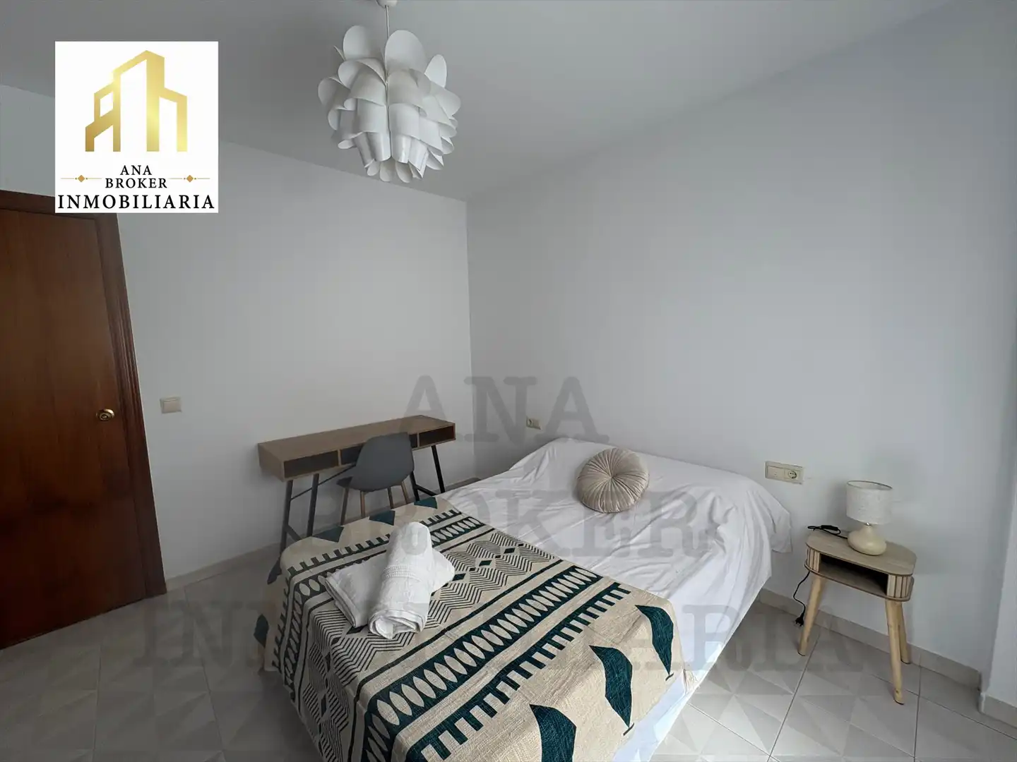 Schlafzimmer von Wohnung zur Miete in Ronda mit Möbliert