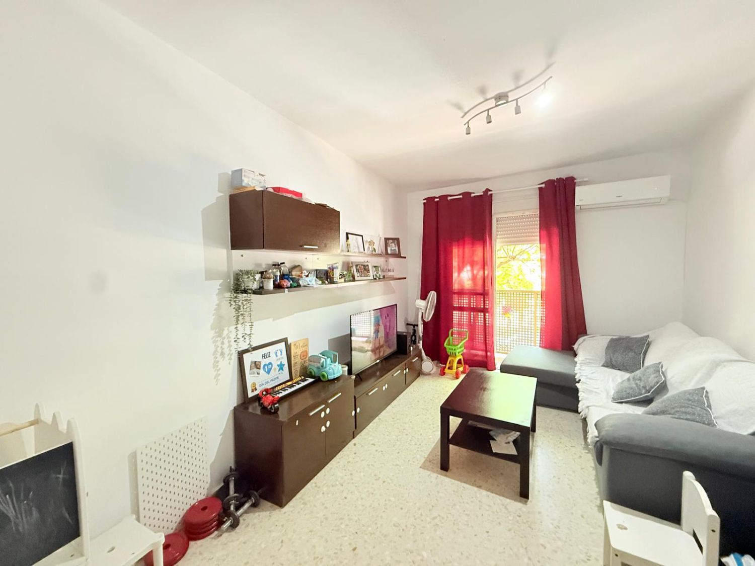 Living room of Flat for sale in Jerez de la Frontera  with Terrace and Balcony