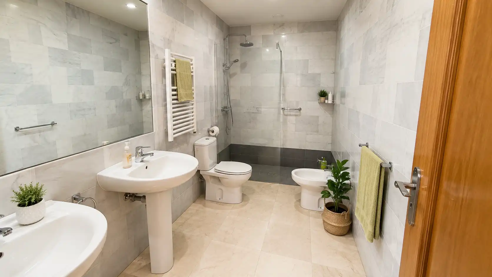 Bathroom of Duplexes for sale in Mojácar  with Air Conditioner, Heating and Terrace