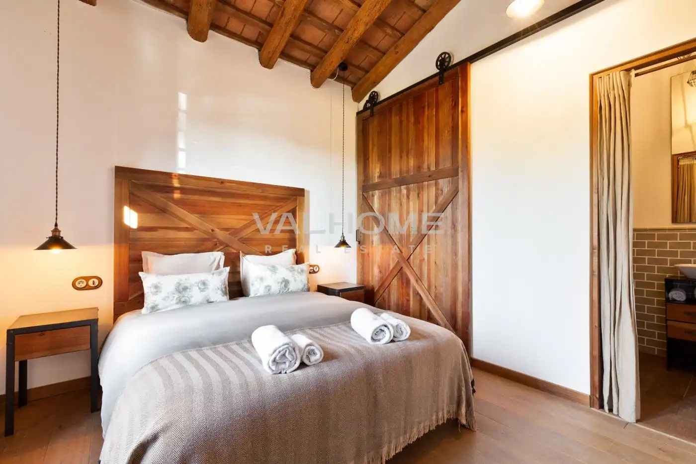 Schlafzimmer von Haus oder Chalet zur Miete in Castellar del Vallès mit Heizung, Privatgarten und Abstellraum