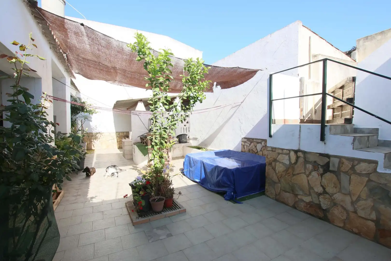 Terraza de Casa o chalet en venta en Montijo con Aire acondicionado