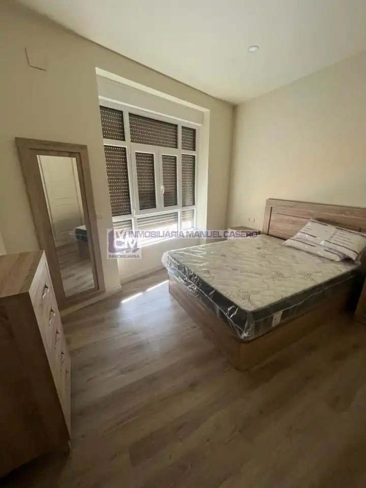 Bedroom of Apartments for rent in Cáceres  with Air Conditioner, Heating and Furnished
