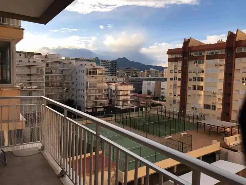 Exterior view of Flat for sale in Gandia  with Parquet flooring, Terrace and Furnished