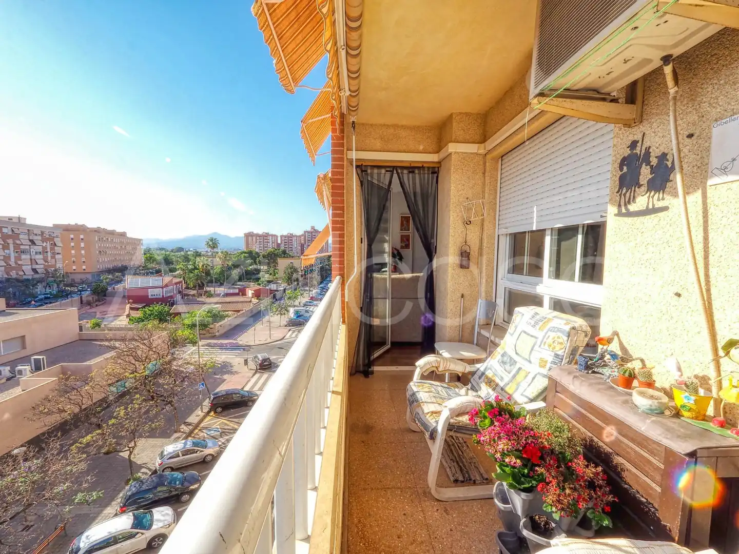 Balcony of Flat for sale in Alicante / Alacant  with Air Conditioner, Terrace and Storage room