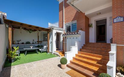 Terrassa de Casa adosada en venda en Albolote amb Aire condicionat, Calefacció i Jardí privat