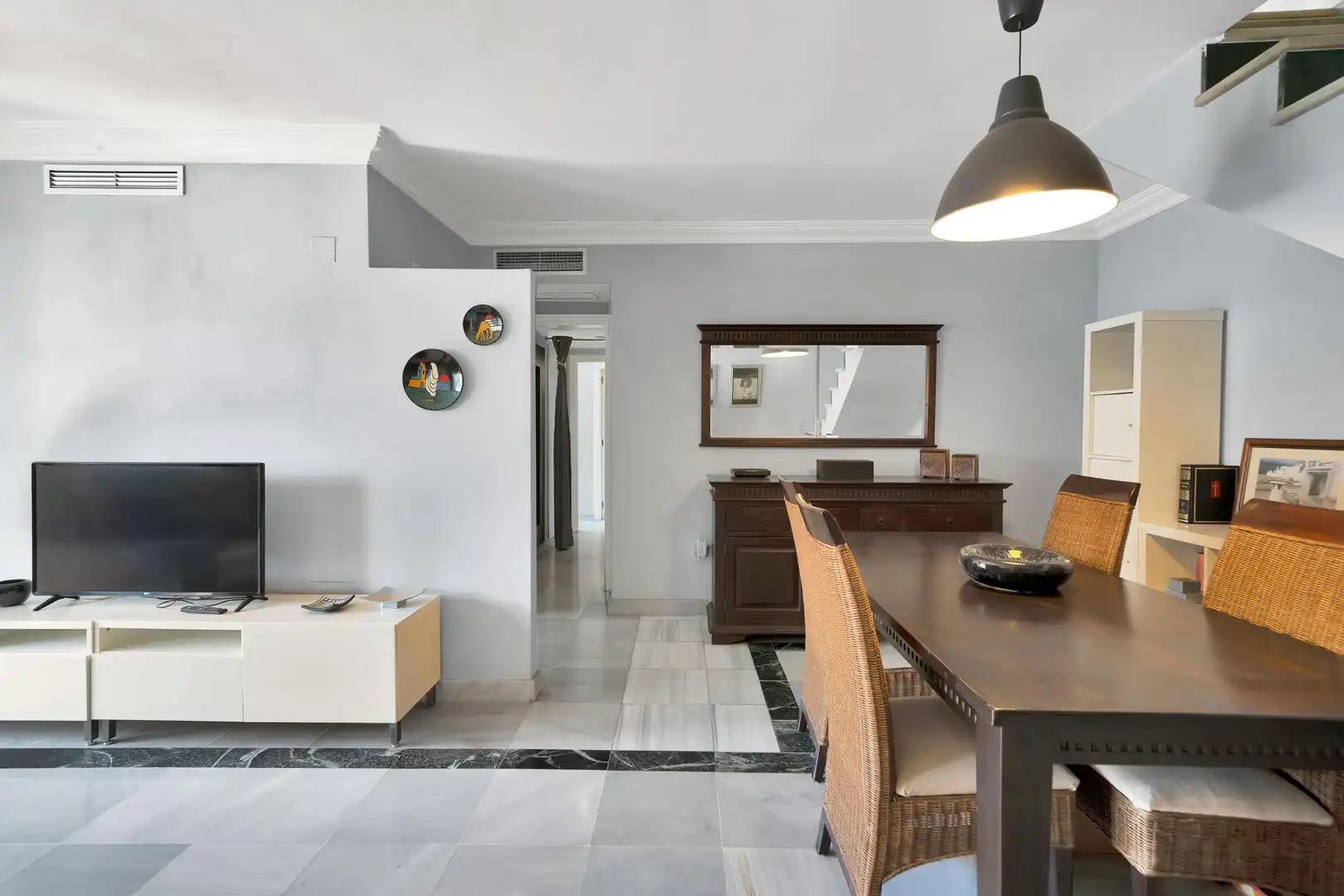 Dining room of Attic for sale in Marbella  with Private garden and Community pool