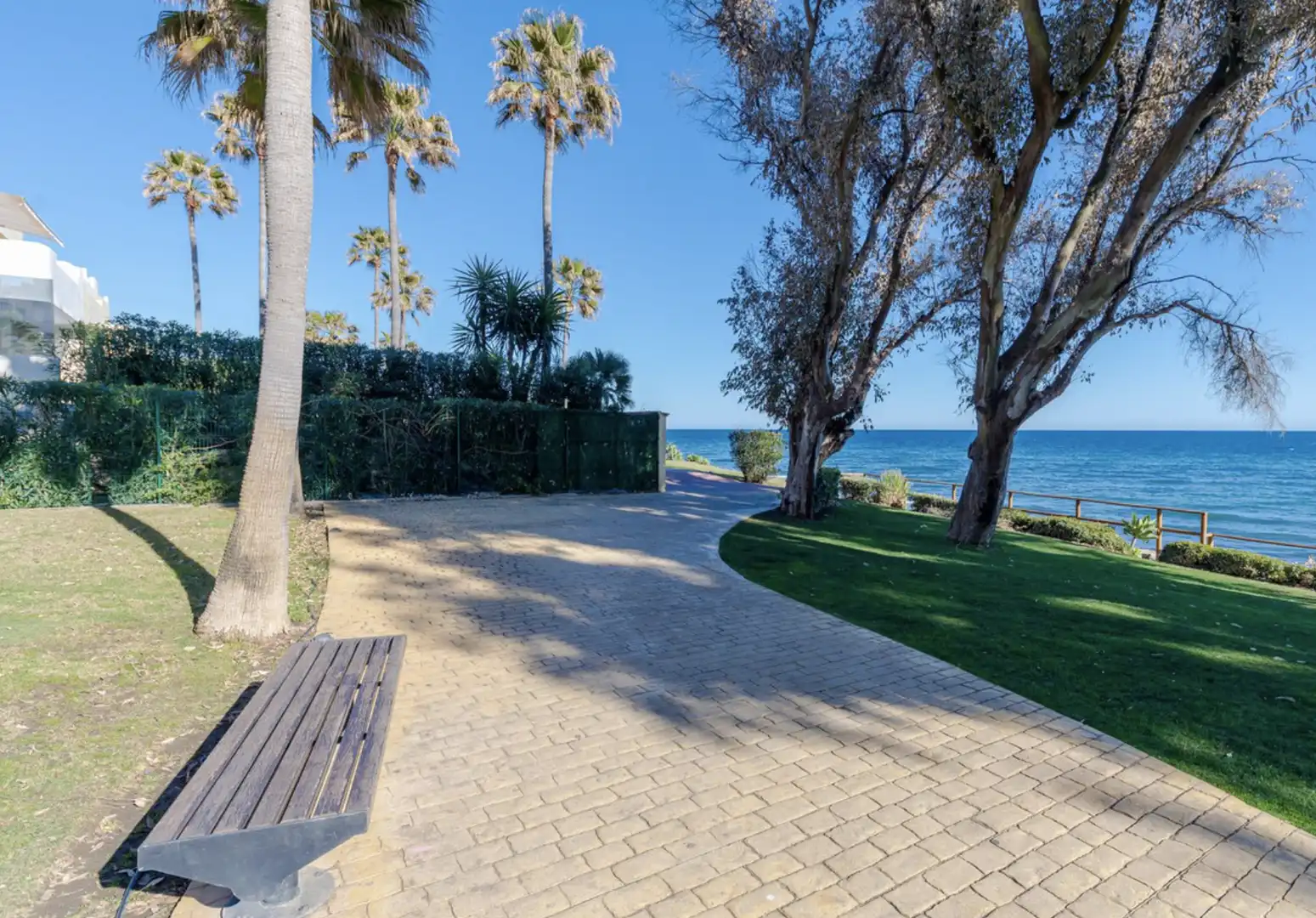 Exterior view of Detached homes for sale in Estepona  with Air Conditioner, Heating and Terrace