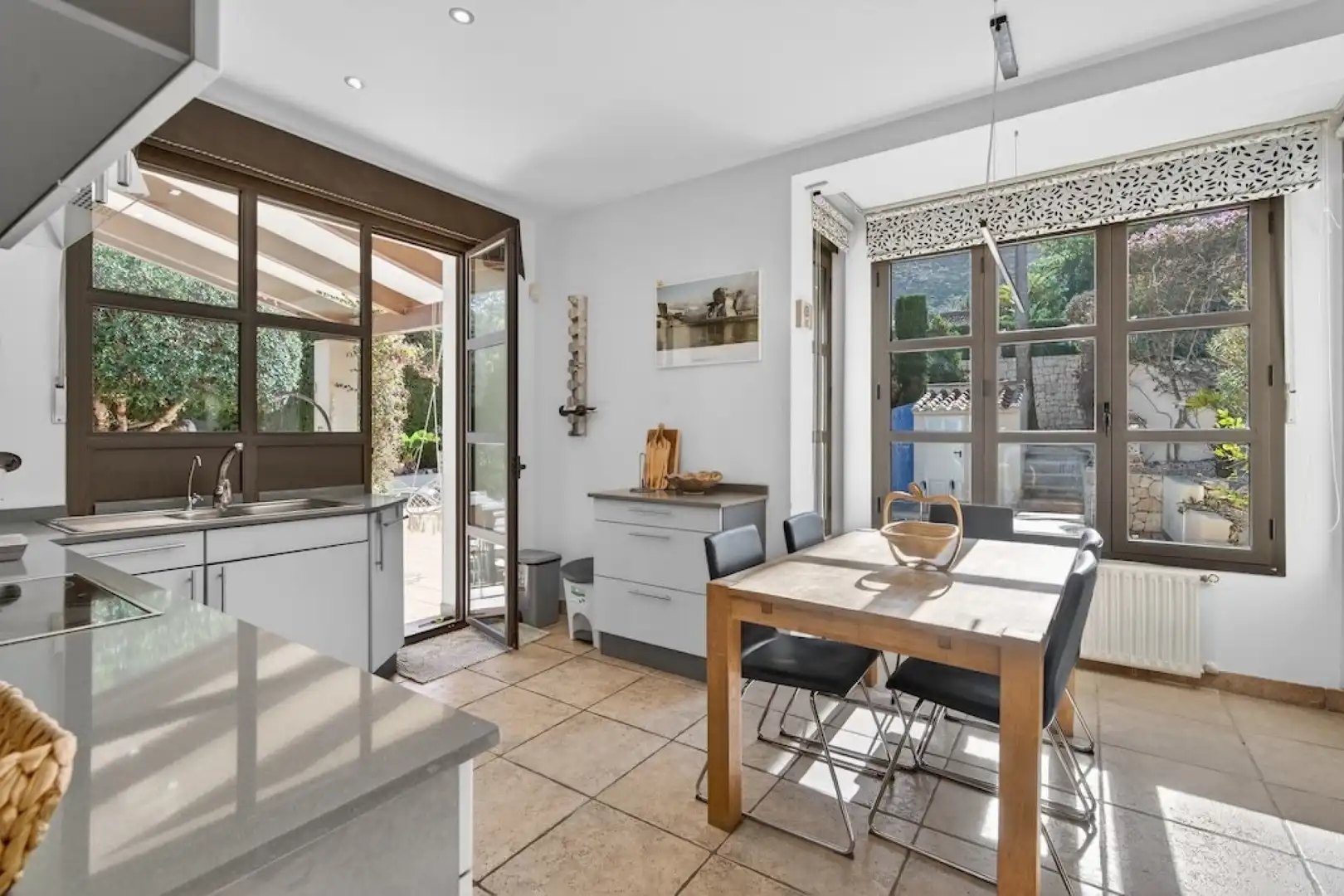 Cuina de Casa o xalet en venda en Jávea / Xàbia amb Aire condicionat, Calefacció i Jardí privat