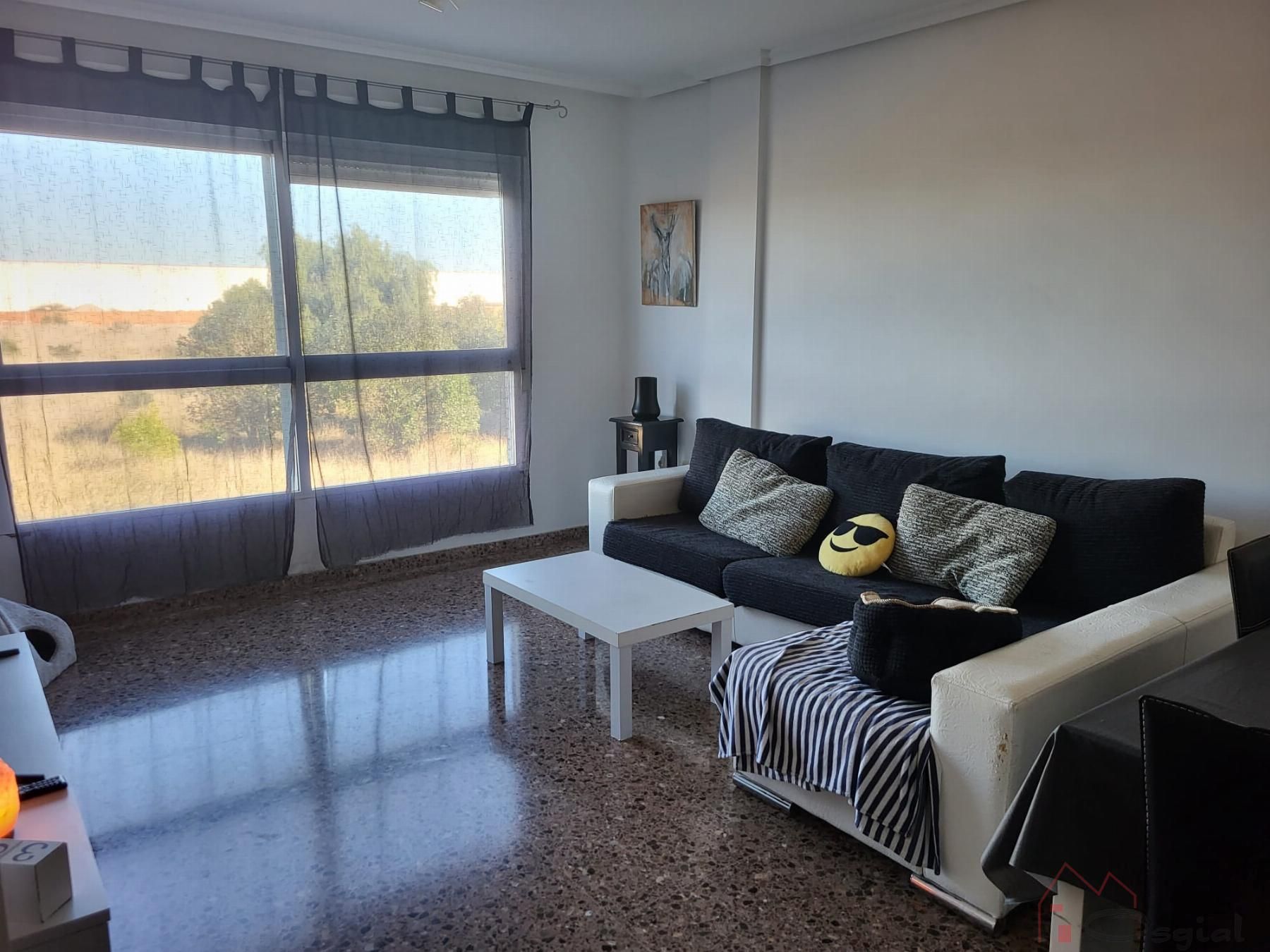 Sala d'estar de Pis en venda en Nules amb Terrassa i Moblat