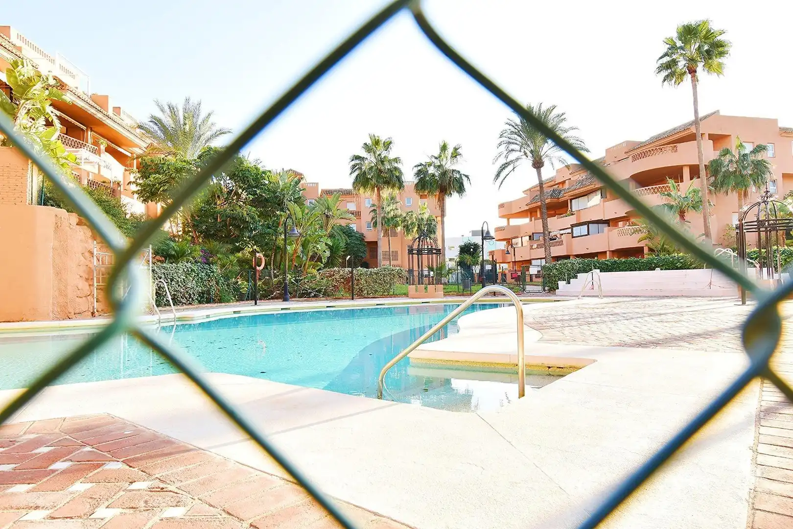Swimming pool of Flat for sale in El Ejido  with Air Conditioner, Terrace and Furnished