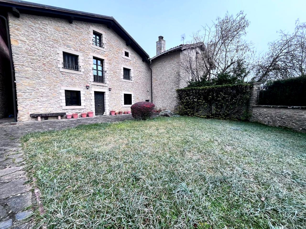 Garten von Country house zum verkauf in Elburgo / Burgelu mit Heizung, Privatgarten und Terrasse