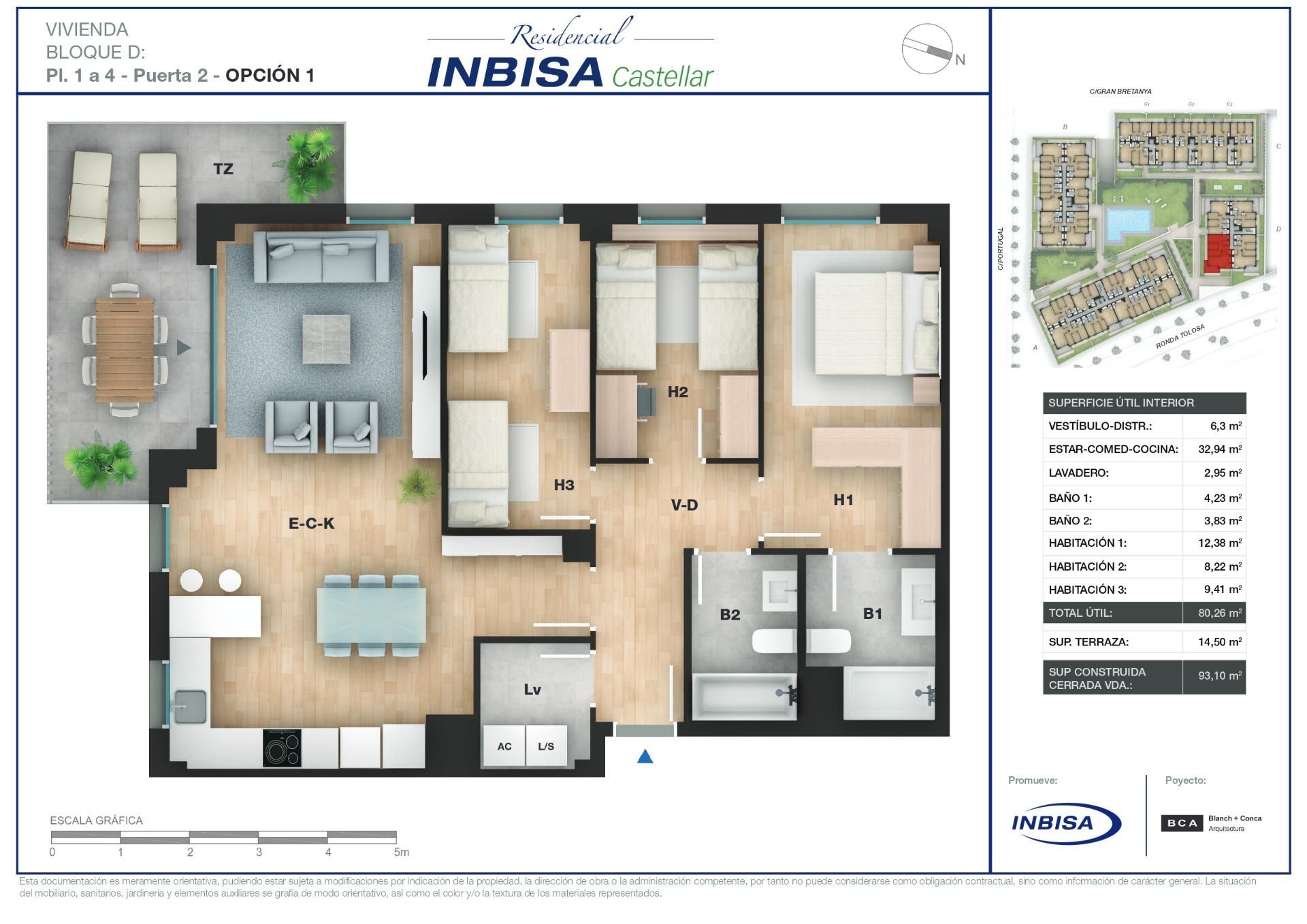 Flat for sale in Castellar del Vallès  with Heating, Private garden and Parquet flooring