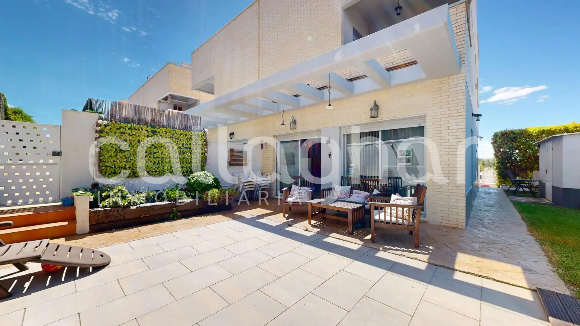 Terrace of Detached homes for sale in Benaguasil  with Air Conditioner, Heating and Private garden