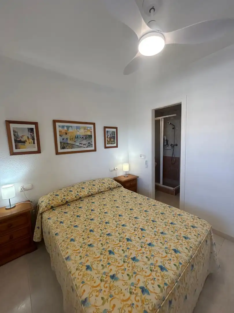 Dormitori de Apartament en venda en Calpe / Calp amb Aire condicionat, Calefacció i Terrassa