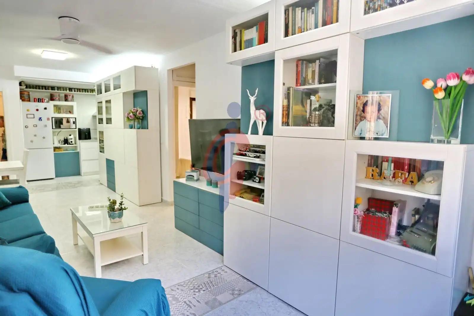 Wohnzimmer von Wohnung zum Verkauf in Guardamar del Segura mit Terrasse, Abstellraum und Möbliert