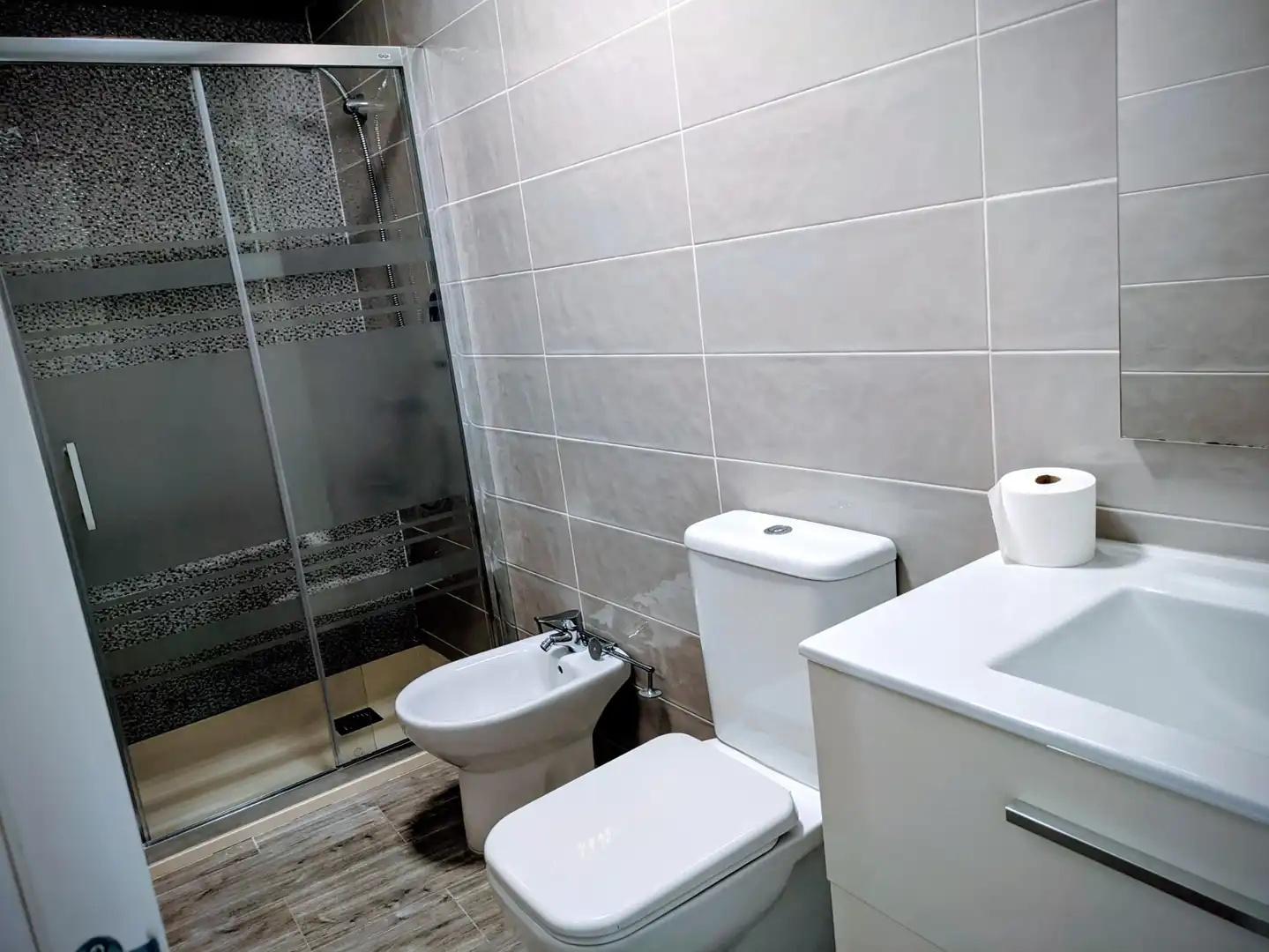 Badezimmer von Dachboden zum Verkauf in Cullera mit Terrasse und Möbliert