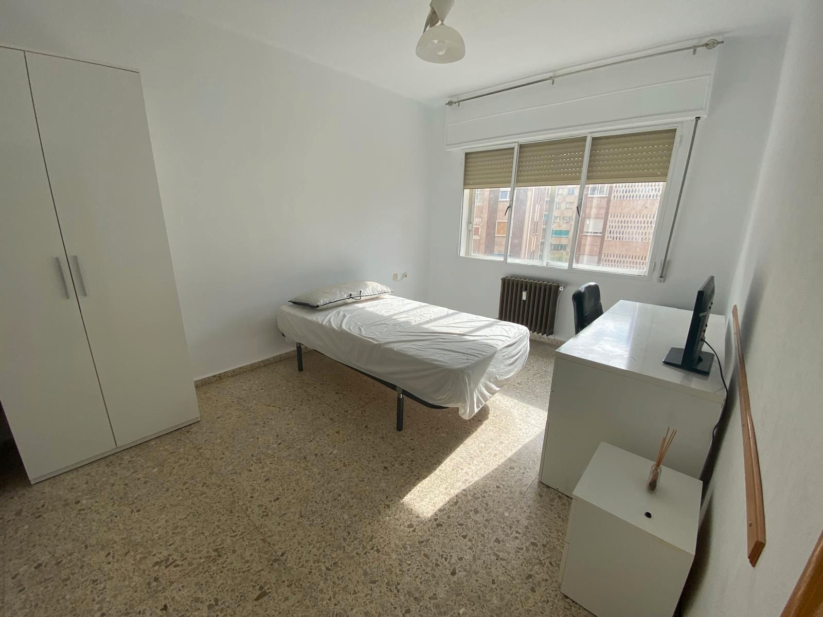 Bedroom of Flat to rent in  Albacete Capital  with Heating, Furnished and Balcony