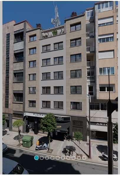 Exterior view of Apartment for sale in Vigo   with Heating, Parquet flooring and Terrace