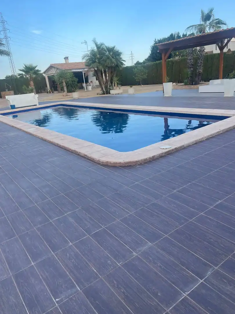 Swimming pool of Houses for sale in Elche / Elx  with Air Conditioner, Heating and Private garden