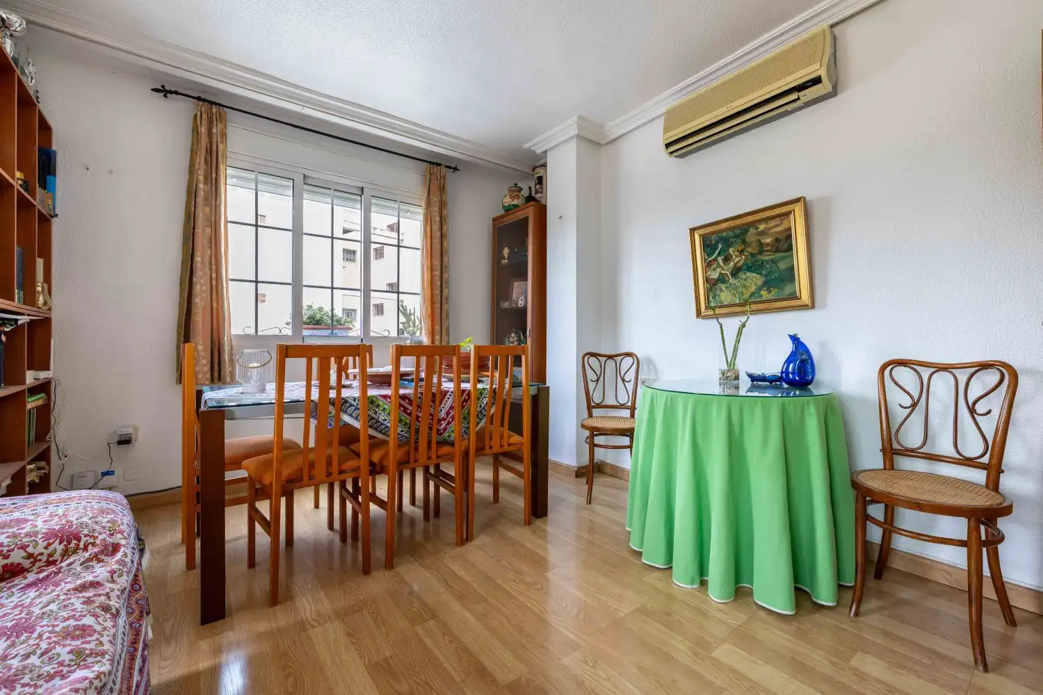 Dining room of Flat for sale in Murcia  with Air Conditioner, Parquet flooring and Storage room