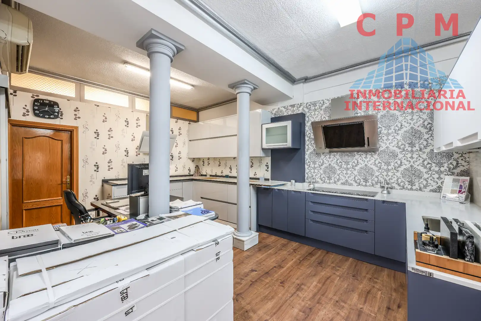 Cuina de Local de lloguer en Madrid amb Aire condicionat, Calefacció i Parquet