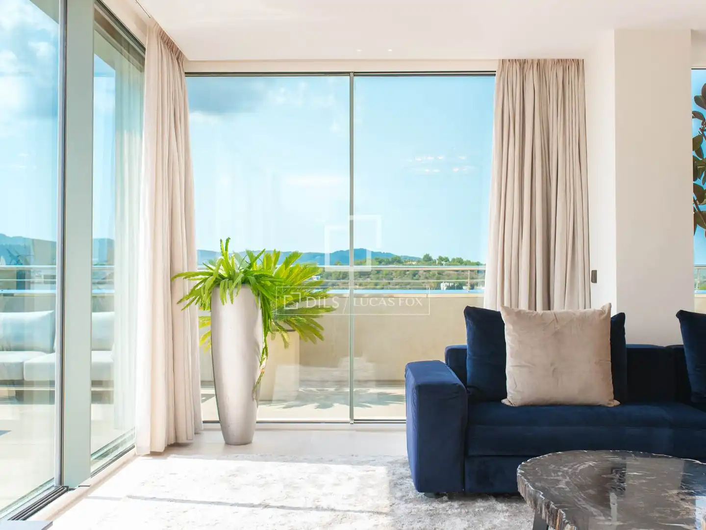 Terrace of Flat for sale in Eivissa  with Air Conditioner, Heating and Furnished