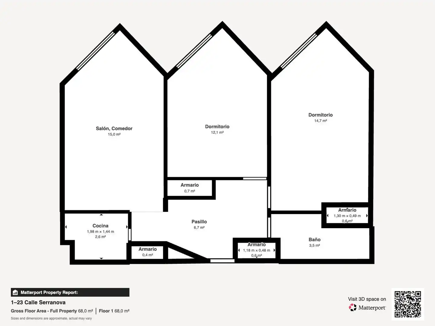 Piso en venta en Cerezo de Arriba con Calefacción y Terraza