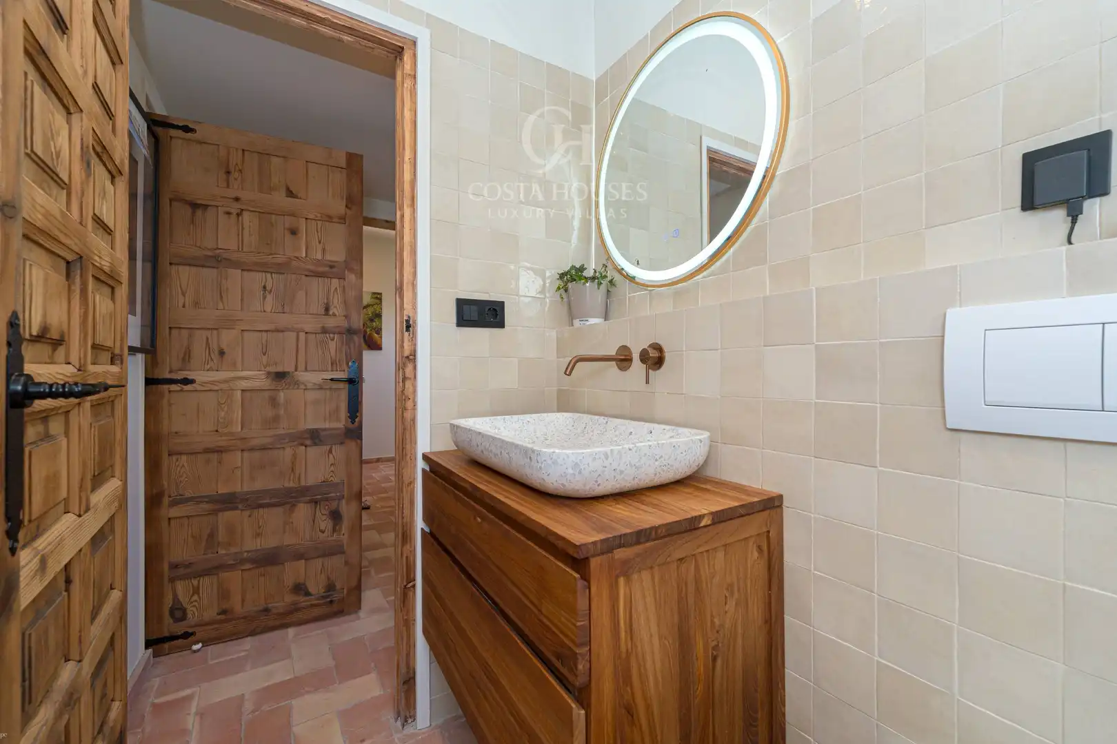 Bathroom of Houses for sale in Jávea / Xàbia  with Air Conditioner, Private garden and Terrace