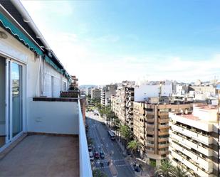Vista exterior de Àtic de lloguer en Alicante / Alacant amb Aire condicionat, Calefacció i Terrassa