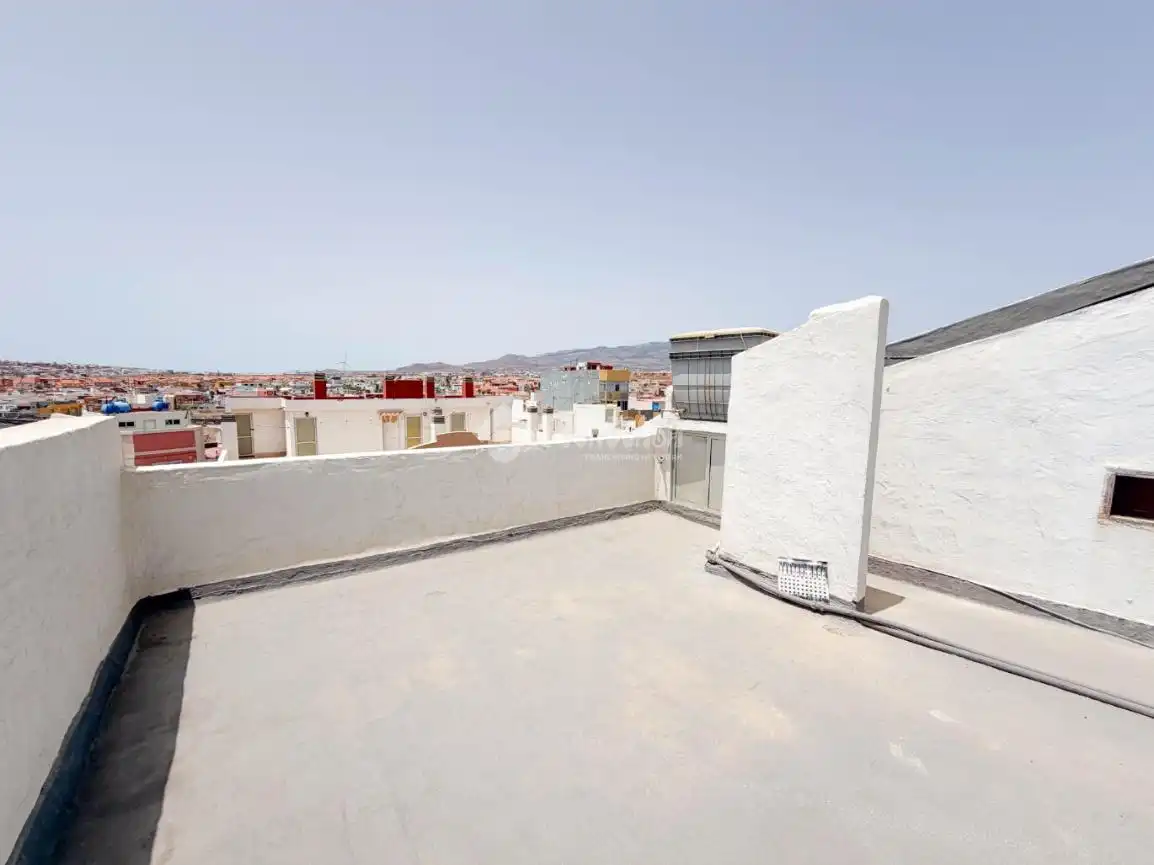 Terrasse von Dachboden zum Verkauf in Telde mit Terrasse, Möbliert und Balkon