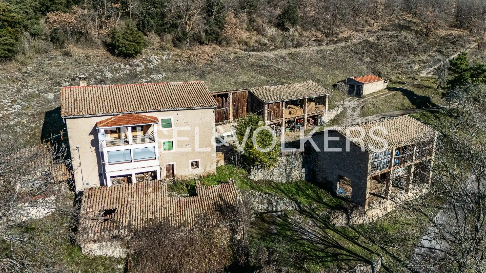Vista exterior de Finca rústica en venta en Sant Julià de Cerdanyola con Calefacción, Jardín privado y Balcón